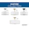 Progress Lighting Inspire Collection 13" Two-Light Semi-Flush P350129-009 - alternate 4